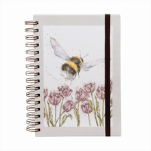 Load image into Gallery viewer, Wrendale Notebook 'Flight of the Bumble'