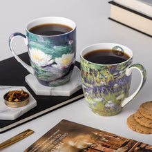 Load image into Gallery viewer, Monet Water Lilies Mug Pair