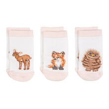 Load image into Gallery viewer, 'Little Forest' Woodland Animal Baby Socks