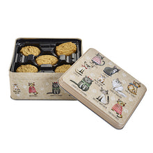 Load image into Gallery viewer, Grandma Wild's Cats in Jumpers Biscuit Tin