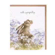 Load image into Gallery viewer, 'Here for You' Hare Sympathy Card