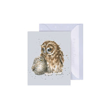 Load image into Gallery viewer, Wrendale Mini Card 'Owl Ways by Your Side'