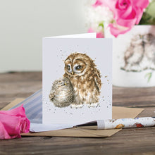 Load image into Gallery viewer, Wrendale Mini Card 'Owl Ways by Your Side'