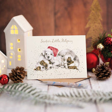 Load image into Gallery viewer, Wrendale Card 'Santa's Little Helper'