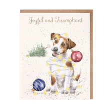 Load image into Gallery viewer, 'Joyful and Triumphant' Jack Russell Card