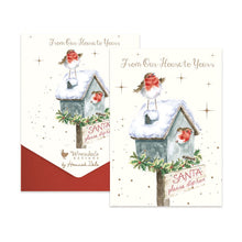 Load image into Gallery viewer, Wrendale 'Please Stop Here' Robin Christmas Card Pack