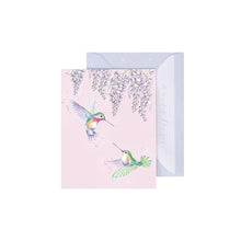 Load image into Gallery viewer, Wrendale Mini Card 'Wisteria Wishes'