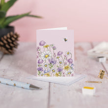 Load image into Gallery viewer, Wrendale Mini Card 'Just Bee-cause'