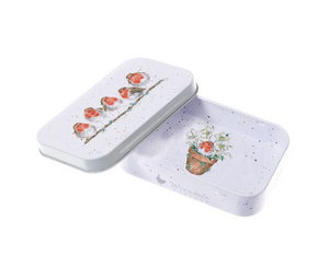Jolly Robin Keepsake Tin