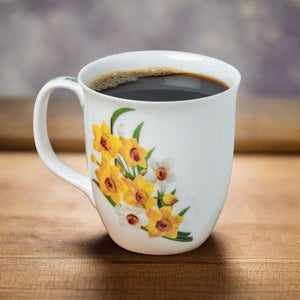 Botanical Flowers Narcissus Mug