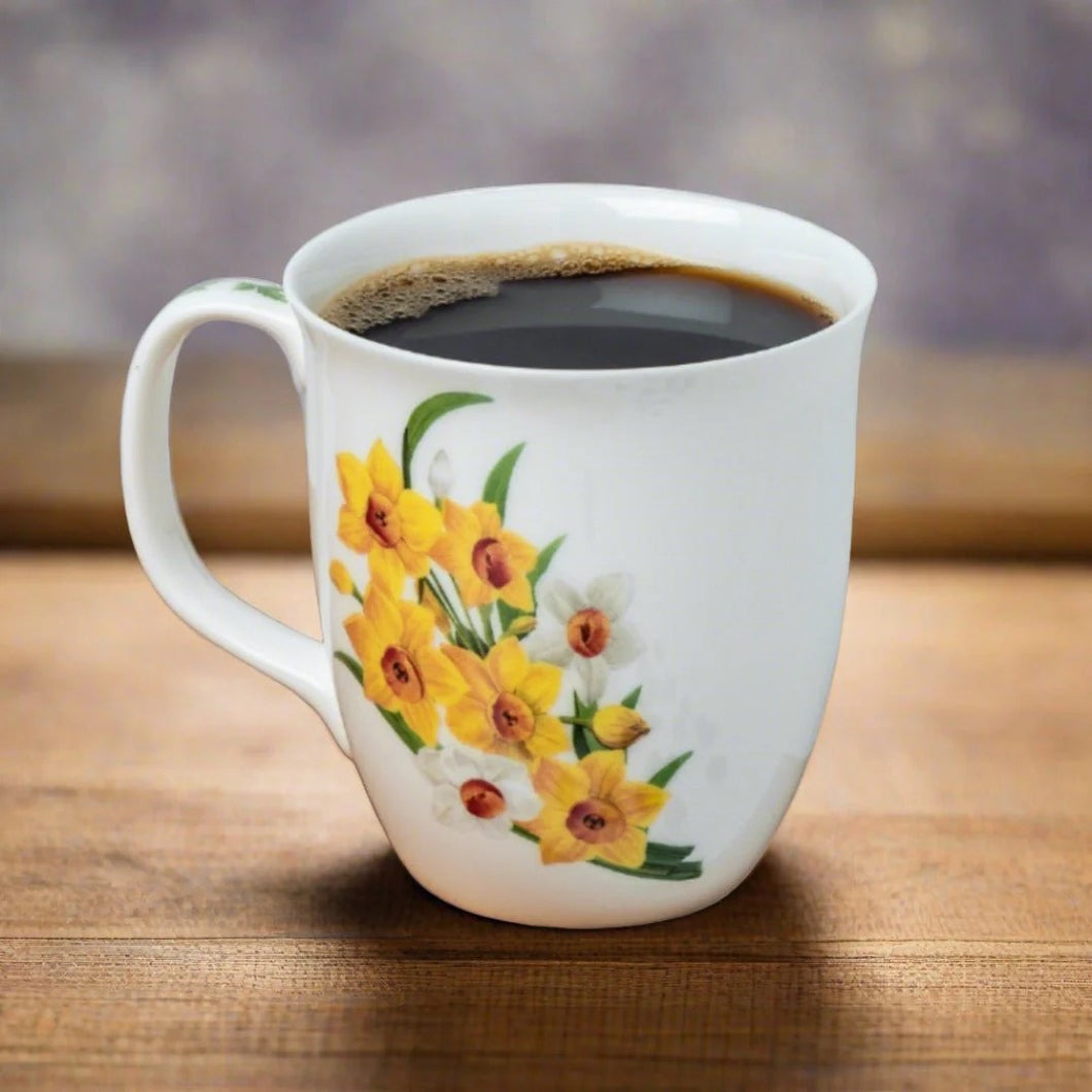 Botanical Flowers Narcissus Mug