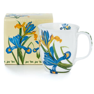 Botanical Flowers Garden Iris Mug