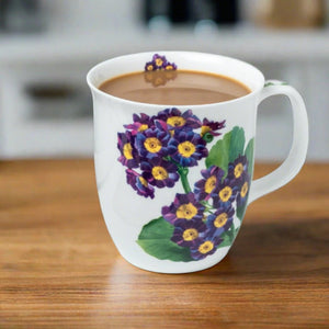 Botanical Flowers Purple Primrose Mug