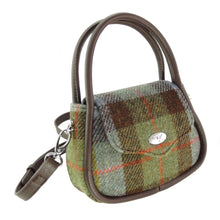 Load image into Gallery viewer, Harris Tweed ‘Buchan’ Round Mini Handbag
