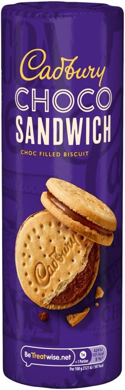 Cadbury Choco Filled Sandwich Biscuits