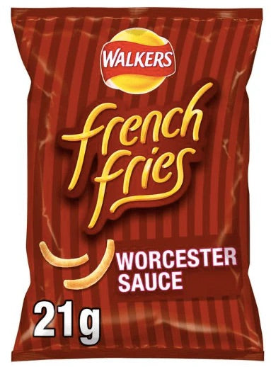 Walkers French Fries Worcester Sauce Crisps