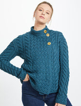 Load image into Gallery viewer, Aran Asymmetrical Cardigan
