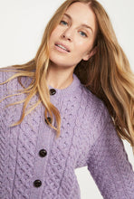 Load image into Gallery viewer, Merino Wool Aran Cardigan
