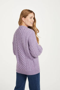 Merino Wool Aran Cardigan