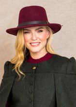Load image into Gallery viewer, Boston Hat - Burgundy
