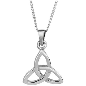 Celtic Trinity Knot Silver Pendant Small
