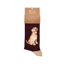 Load image into Gallery viewer, &#39;Good as Gold&#39; Labrador Men&#39;s Socks
