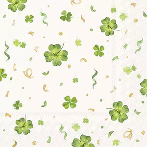 Napkins 33x33 cm - LUCKY CLOVER