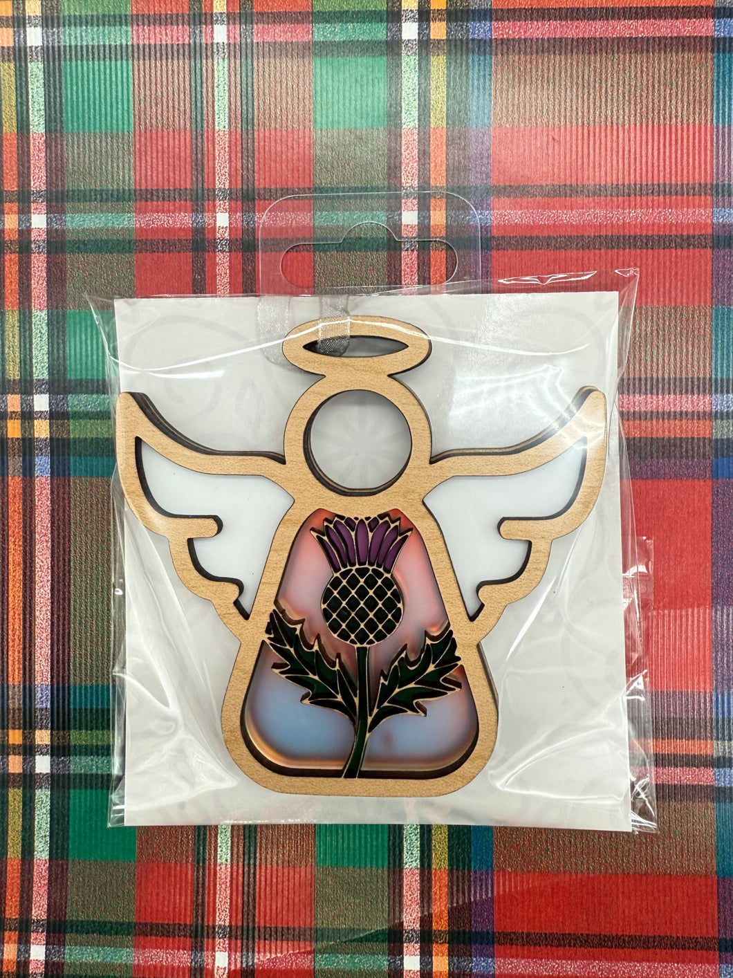 ORNAMENT THISTLE ANGEL