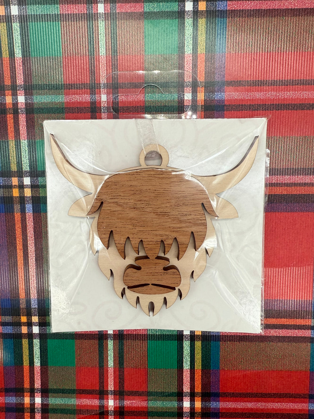 ORNAMENT HIGHLAND COW