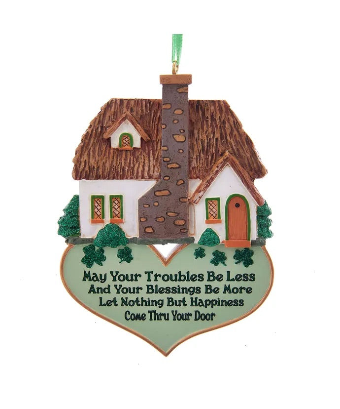 Irish Home Blessing Ornament
