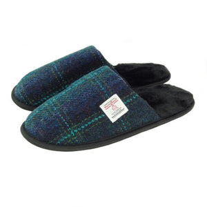 Glen Appin Harris Tweed Slippers