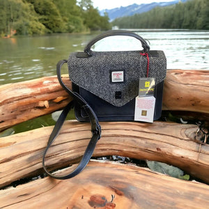 Patrick King Harris Tweed Large Satchel