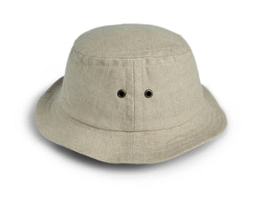 Pork Pie Bucket Hat Linen
