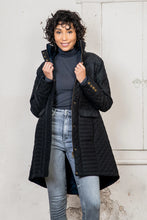 Load image into Gallery viewer, Jodie Wax Coat - Black
