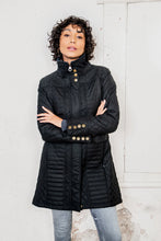 Load image into Gallery viewer, Jodie Wax Coat - Black
