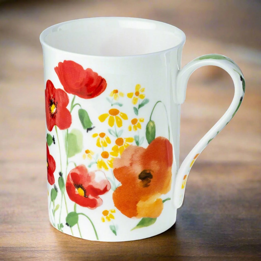 Watercolours Red Classico Mug