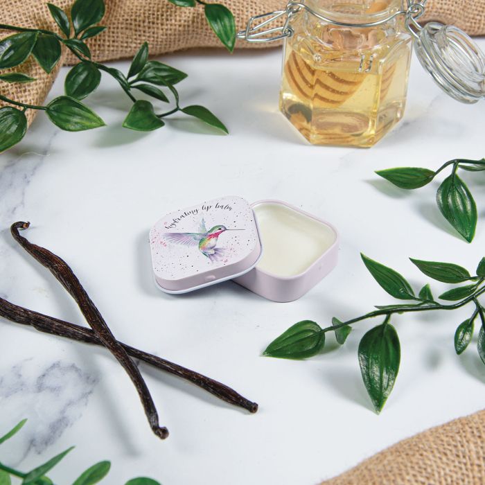 'Wisteria Wishes' Hummingbird Lip Balm Tin
