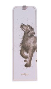 'Walkies' labrador bookmark