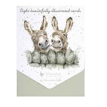 Load image into Gallery viewer, &#39;Hee Haw&#39; Donkey Notecard set

