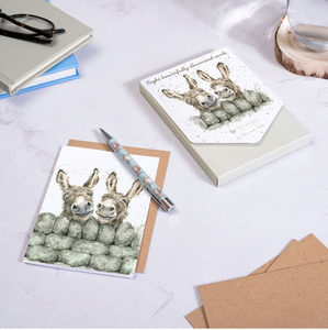 'Hee Haw' Donkey Notecard set