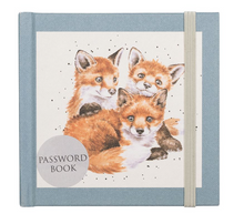 Load image into Gallery viewer, &#39;Snug as a Cub&#39; Fox Password Book
