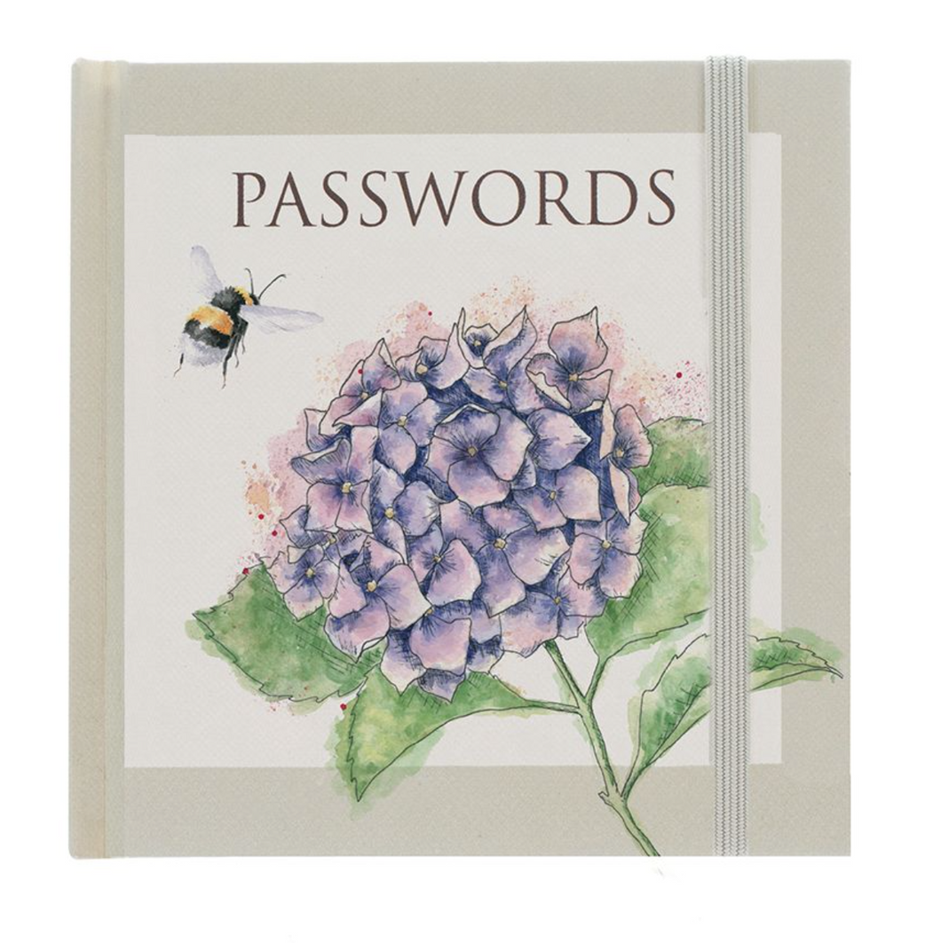 'Hydrangea' Bee Password Book