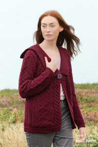 Beltra One Button Sailor Collar Cardigan