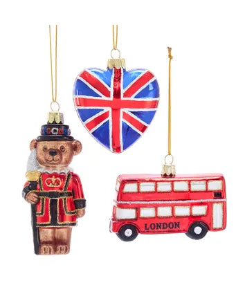 ORNAMENT BRITISH 3 PIECE SET