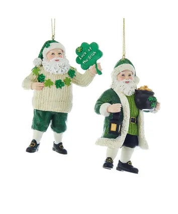 ORNAMENT IRISH SANTA 4