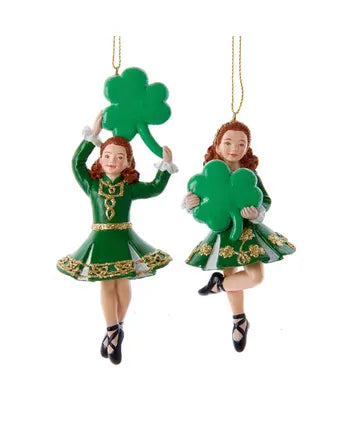 ORNAMENT IRISH GIRL 5.5