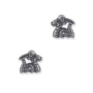Nessie Silver Stud Earrings