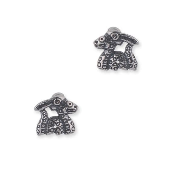 Nessie Silver Stud Earrings