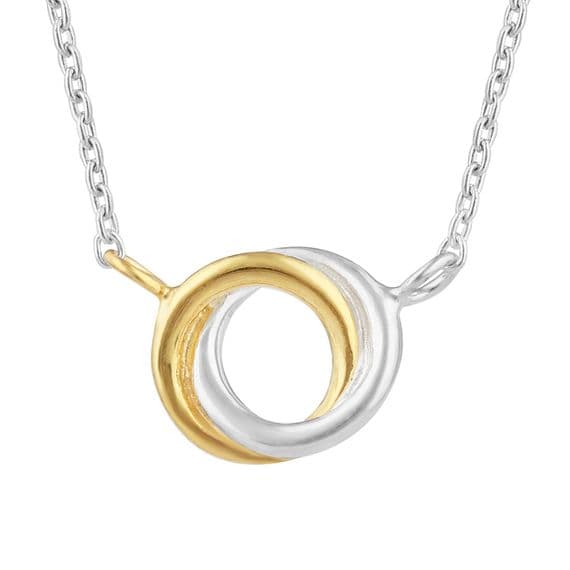 Outlander Inspired Two Rings Necklet