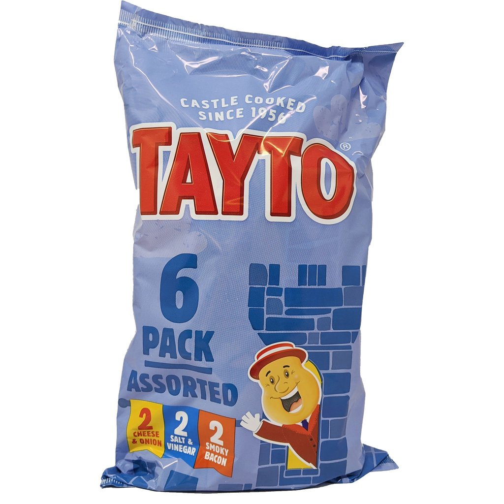 Tayto Variety Pak - 6 x 25g